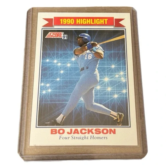 bo jackson rare baseball card 1991 SCORE BO JACKSON-VERY RARE-POSSIBLE 1/1-PLEASE HELP IDENTIFY-UNLISTED CARD!